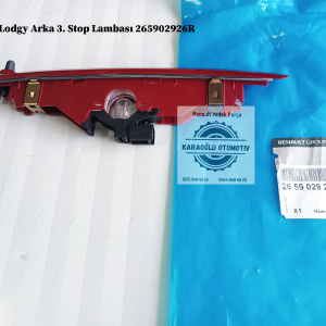 265902926R Dacia Lodgy Arka 3. Stop Lambası