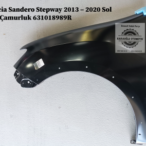 631018989R Dacia Sandero Stepway 2013 – 2020 Sol Ön Çamurluk
