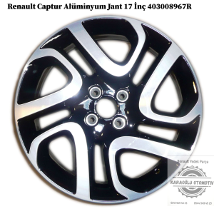 403008967R 403006151R Renault Captur Alüminyum Jant 17 İnç
