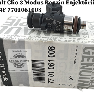 7701061008 Renault Clio 3 Modus Benzin Enjektörü 1.2 16v D4F