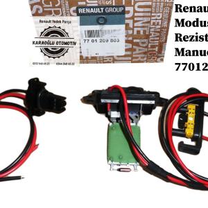 7701209803 Renault Clio 3 Modus Kalorifer Rezistansı Manuel Klima