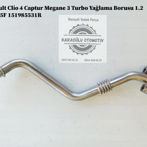 151985531R 151987723R Renault Clio 4 Captur Megane 3 Turbo Yağlama Borusu 1.2 Tce H5F