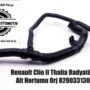 8200331306 Renault Clio II Thalia Radyatör Alt Hortumu