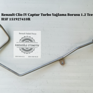 151927410R Renault Clio IV Captur Turbo Yağlama Borusu 1.2 Tce H5F