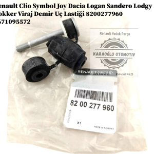 8200277960 8671095572 Renault Clio Symbol Joy Dacia Logan Sandero Lodgy Dokker Viraj Demir Uç Lastiği