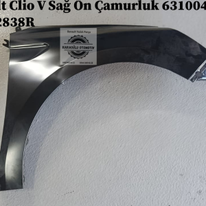 631004765R 631002838R Renault Clio V Sağ Ön Çamurluk