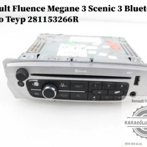281153266R Renault Fluence Megane 3 Scenic 3 Bluetooth Radyo Teyp