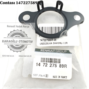 147227589R Renault Fluence Megane III Egr Boru Contası