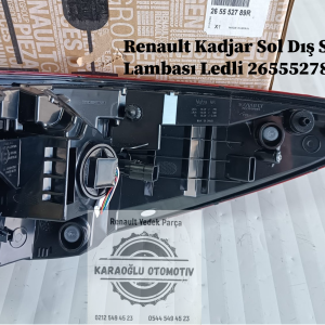 265552789R Renault Kadjar Sol Dış Stop Lambası Ledli