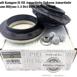 543A05333R Renault Kangoo II-III Ön Amortisör Takozu Amortisör Rulmanı Bilyası 1.5 Dci K9K