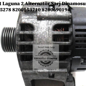8200495278 8200153710 8200690194 Renault Laguna 2 Alternatör Şarj Dinamosu