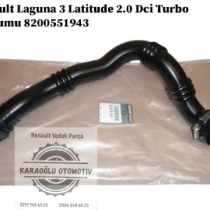 8200551943 Renault Laguna 3 Latitude 2.0 Dci Turbo Hortumu