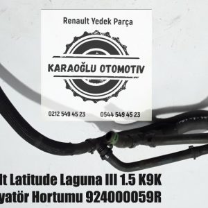 924000059R Renault Latitude Laguna III 1.5 K9K Radyatör Hortumu