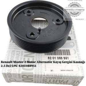 8201088951 Renault Master 2 Motor Alternatör Kayış Gergisi Kasnağı 2.5 Dci G9U