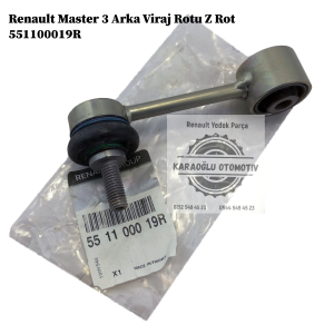 551100019R Renault Master 3 Arka Viraj Rotu Z Rot