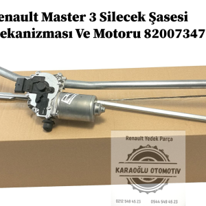 8200734788 Renault Master 3 Silecek Şasesi Mekanizması Ve Motoru