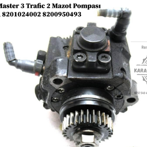 8201024002 8200950493 Renault Master 3 Trafic 2 Mazot Pompası M9T M9R