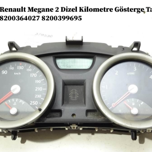8200364027 8200399695 Renault Megane 2 Dizel Kilometre Gösterge Tablosu