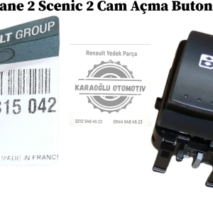 8200315042 Renault Megane 2 Scenic 2 Cam Açma Butonu Düğmesi