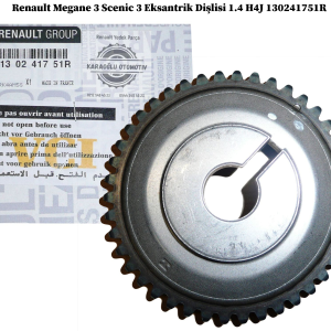130241751R Renault Megane 3 Scenic 3 Eksantrik Dişlisi 1.4 H4J