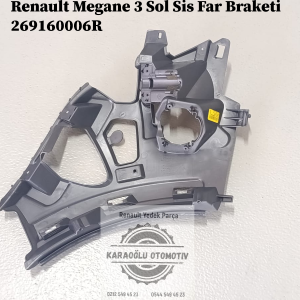 269160006R Renault Megane 3 Sol Sis Far Braketi