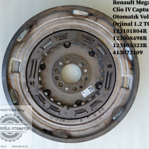 123101804R 123008498R 123105323R 415073109 Renault Megane 4 Clio IV Captur EDC Otomatık Volant Orjinal 1.2 TCe H5F
