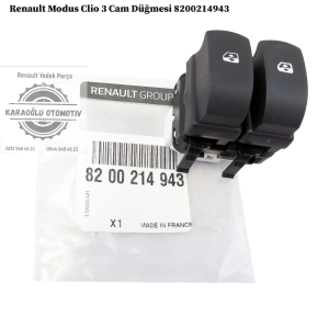 8200214943 Renault Modus Clio 3 Cam Düğmesi