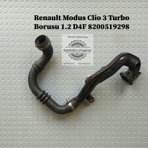 8200519298 Renault Modus Clio 3 Turbo Borusu 1.2 D4F