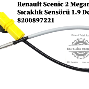 8200897221 Renault Scenic 2 Megane 2 Turbo Sıcaklık Sensörü 1.9 Dci F9Q