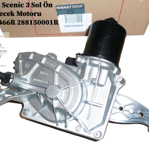 288102466R 288150001R Renault Scenic 3 Sol Ön Cam Silecek Motoru