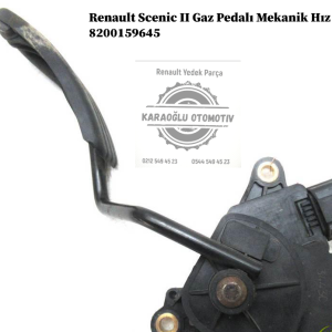 8200159645 Renault Scenic II Gaz Pedalı Mekanik Hız Sabitleyicisiz