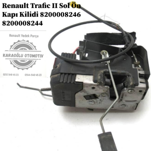 8200008246 8200008244 Renault Trafic II Sol Ön Kapı Kilidi