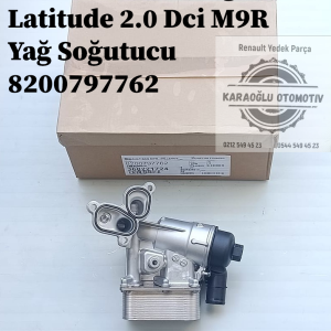 8200797762 Renault Trafic Laguna 3 Latitude 2.0 Dci M9R Yağ Soğutucu