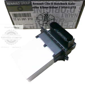 7701051272 Renault Clio II Hatcback Kalorifer Klima Rölesi