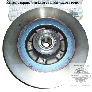 432027306R Renault Espace V Arka Fren Diski
