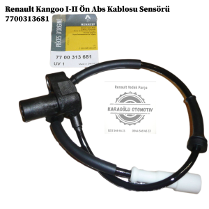 7700313681 Renault Kangoo I-II Ön Abs Kablosu Sensörü