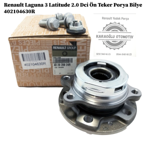 402104630R Renault Laguna 3 Latitude 2.0 Dci Ön Teker Porya Bilye