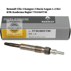 Renault Clio 3 Kangoo 2 Dacia Logan 1.5 Dci K9K Kızdırma Bujisi 7701069730