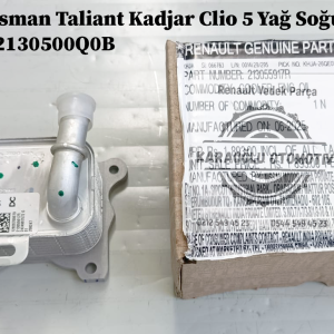 213055917R 2130500Q0B Renault Megane 4 Talisman Taliant Kadjar Clio 5 Yağ Soğutucu 1.3 Tce H5H-1.0 Tce H4D