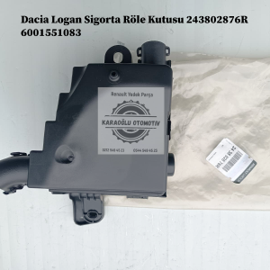 243802876R 6001551083 Dacia Logan Sigorta Röle Kutusu Üst Kapağı