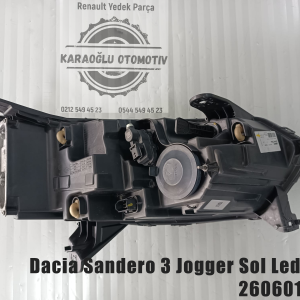 260601750R Sandero III Jogger Sol Ledli Far