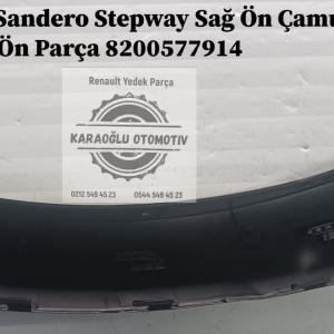 8200577914 Dacia Sandero Stepway Sağ Ön Çamurluk Bandı Ön Parça