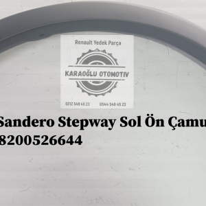 8200526644 Dacia Sandero Stepway Sol Ön Çamurluk Bandı