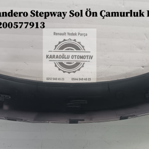 8200577913 Dacia Sandero Stepway Sol Ön Çamurluk Bandı Ön Parça
