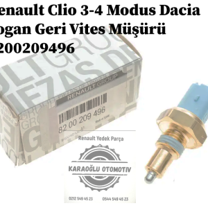 8200209496 Renault Clio 3-4 Modus Dacia Logan Geri Vites Müşürü