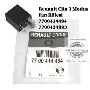 7700414484 7700434883 Renault Clio 3 Modus Fan Rölesi