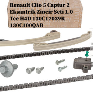 130C17039R 130C100QAB Renault Clio 5 Captur 2 Eksantrik Zincir Seti 1.0 Tce H4D