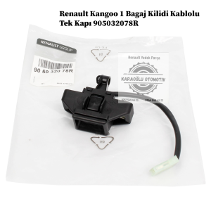 905032078R 7700308997 Renault Kangoo 1 Bagaj Kilidi Kablolu Tek Kapı