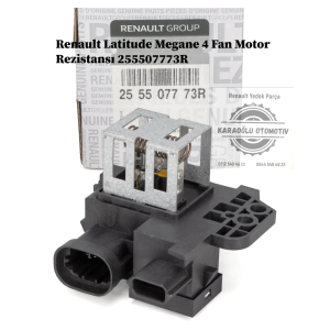 255507773R Renault Latitude Megane 4 Fan Motor Rezistansı