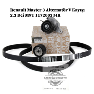 117200334R Renault Master 3 Alternatör V Kayışı 2.3 Dci M9T